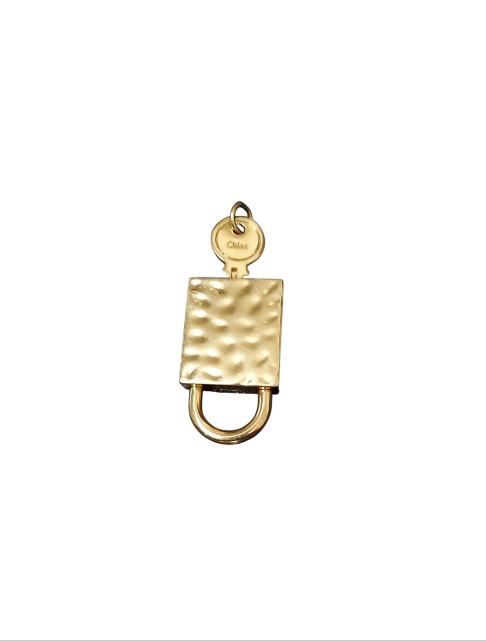 Chloe Brass Paddington Lock & Key Measures 2"X 1"